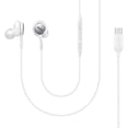 thumbnail image 3 of AKG Type C Headphone Earbuds for for Google Pixel 4a 5G - Designed by AKG - Braided Cable with Microphone and Volume Remote USB-C Connector - White, 3 of 4