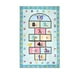 thumbnail image 1 of 60cm*90cm Alfombra de aprendizaje infantil, alfombra de juego de rayuela, estera de aprendizaje para gatear para bebés, 1 of 4