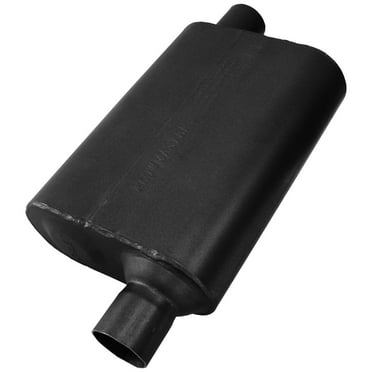 Flowmaster 842443 40 Delta Muffler 409S - 2.25 Offset IN / 2.25 Offset OUT - Aggressive Sound