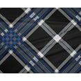 thumbnail image 4 of oneOone Polyester Lycra Fabric Tartan Check Printed Fabric 1 Yard 56 Inch Wide, 4 of 4