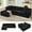 Black, variant on COZONY 106" Modular Cloud Sectional Sofa with Chaise, L-Shaped Corduroy Couch, Soft Boneless Design for Living Room,Beige