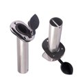thumbnail image 4 of Boat Stainless Steel Fishing Rod Holder Flush Mount 0°15°30° PVC Cap,Inner Tube And Gasket ,Easy to Removable, 4 of 6
