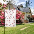 thumbnail image 7 of XMXY Celebrating Christmas Candy Garden Flags Double Sided,Farmhouse Holiday Yard Outdoor Sign Decor Flag, 28"x40" inch, 7 of 7