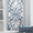 Blue Azure Bloom, variant on OHTMERU 3D Stained Glass Window Privacy Film, Heat Control UV Blocking Static Cling Decorative Window Film for Bathroom,Front Door,Home Non Adhesive 16.9 x 78.7 inches Golden Filigree