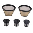 thumbnail image 1 of Reusable and Eco-Friendly Refillable 3-Hole Coffee Filters for Ninja Double Brew Coffee Maker, 1 of 4