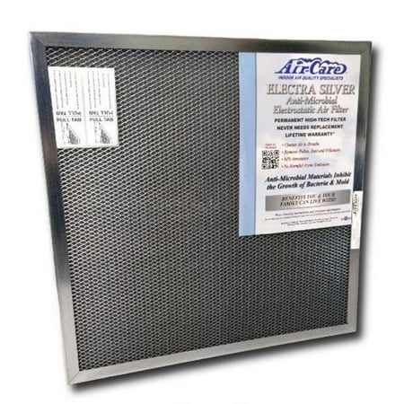 Air-Care Silver Electrostatic Permanent Air Filter - 20 x 25 x 1 in.