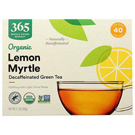 365 by Whole Foods Market  Tea Green With Lemon Myrtle Decaf Organic  40 Count