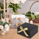 thumbnail image 5 of 10Pack Black Gift Boxes with Lids, 8X8X4 Inch Groomsmen Proposal Box, Luxury Black Gift Box with Ribbon for Wedding Box, 5 of 5