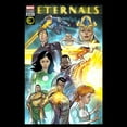 thumbnail image 2 of Boy's Marvel Eternals Comic Book Cover  Graphic Tee Black X Small, 2 of 5