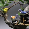 thumbnail image 1 of 4 estatuas de jardín en resina para miniaturas de terraza y estanque y decoración de jardín de pájaros, no de pájaro, 1 of 5