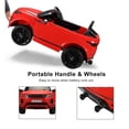 thumbnail image 4 of TOBBI 12V Kids Electric Licensed Land Rover Ride On Toy Car, Red, 4 of 7