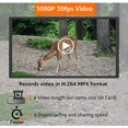 thumbnail image 4 of GardePro A3S Trail Game Camera 32MP 1080P H.264 MP4 Video Next-Gen Imaging Technology 100ft No Glow Night Vision 0.1s Trigger Speed Motion Activated IP66 Waterproof, 4 of 5