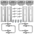 thumbnail image 1 of Soportes para literas para remolques de barcos, TENGBASE, galvanizados, 8 pulgadas, 4 unidades, 1 of 8