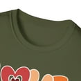 thumbnail image 4 of Love More Worry Less, Gildan Unisex Softstyle T-Shirt, Graphic Tee, S-3XL, 4 of 5
