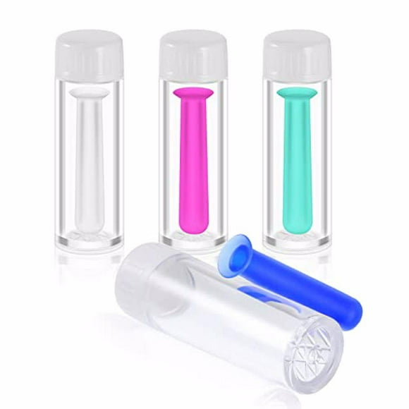 Maoww 4 Pieces Universal Contacts Lens Inserter Suction Stick Pocket Party Travel Lenses Applicator Storage Box Case Accessories