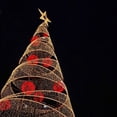 thumbnail image 1 of El árbol al aire libre impermeable del motivo P65 enciende la luz llevada calle decorativa de la forma del árbol para la Navidad, 1 of 3