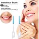 thumbnail image 4 of Cepillos interdentales ZHAOCHENG 160 piezas de doble uso palillos de hilo dental de silicona, 4 of 5