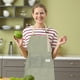 thumbnail image 5 of Aparatos de cocina, accesorios de cocina, utensilios de cocina, delantales de rayas, delantales ajustables con bolsillos, delantal de chef de lino para mujer y hombre, delantal de lona., 5 of 6