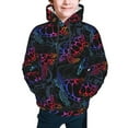 thumbnail image 5 of Kll Unisex Kids Boys Girls Hooded Pocket Pullover Hoodies-Sea Turtle, 5 of 9