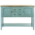 thumbnail image 3 of Safavieh American Homes Collection Charlotte Distressed Light Blue Sideboard, 3 of 5