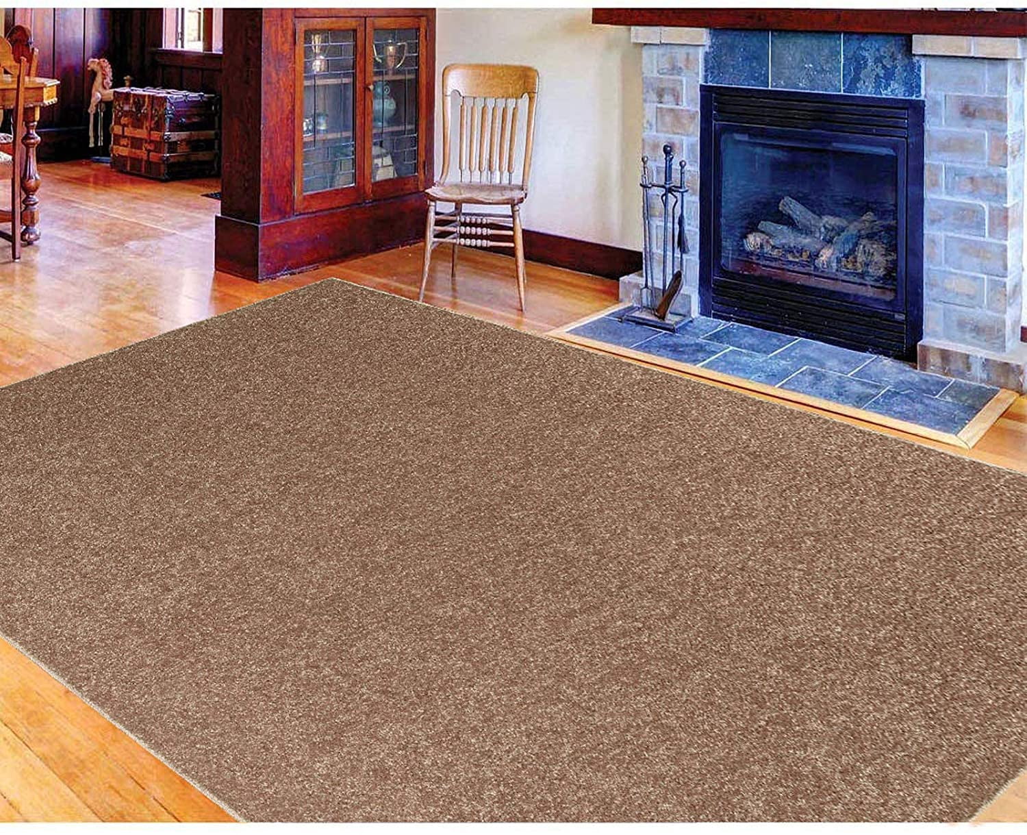 Ambiant Galaxy Way Pet Friendly Area Rugs Brown - 4' x 6'
