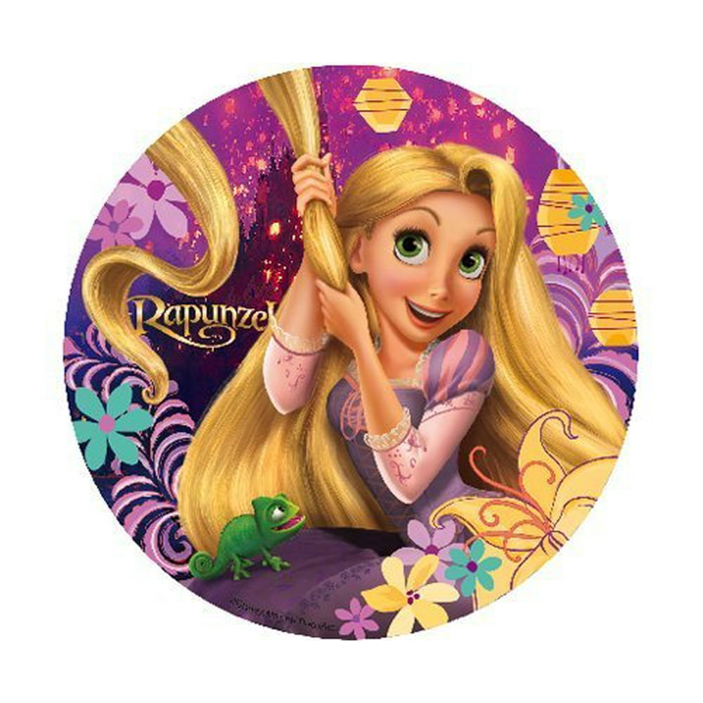 Tangled Rapunzel Edible Cupcake Toppers Decoration by A Birthday Place