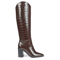 thumbnail image 2 of Franco Sarto Women's Ticada Knee High Boot Brown Croc Print 11M, 2 of 5