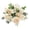 D, variant on Rose Hydrangea Mixed Simulation Bouquet, Realistic Silk Flowers for Living Room Bedroom Decoration, Multi Color Soft Flower Arrangement Centerpiece, Bouquet*1