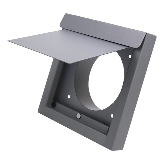 4Inch Heavy Duty Carbon Steel Dryer Vents Cover Carbon Steel Protectors Dryer Vents Guard For Exterior Wall Installation