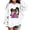 V20-White, variant on WhouRiu Girls Cartoon Graphic Hooded Sweatshirts Kids Autumn Casual Pullover Hoodies