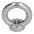 thumbnail image 1 of Filfeel 10Pcs Lifting Eye Nut Stainless Steel Ring Shape Fastener Tools for Forestry Machinery,Ring Nut,Threaded Lifting Nut, 1 of 8