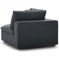 thumbnail image 6 of Modway Commix 6-Piece Fabric Down Filled Overstuffed Sectional Sofa Set in Gray, 6 of 7