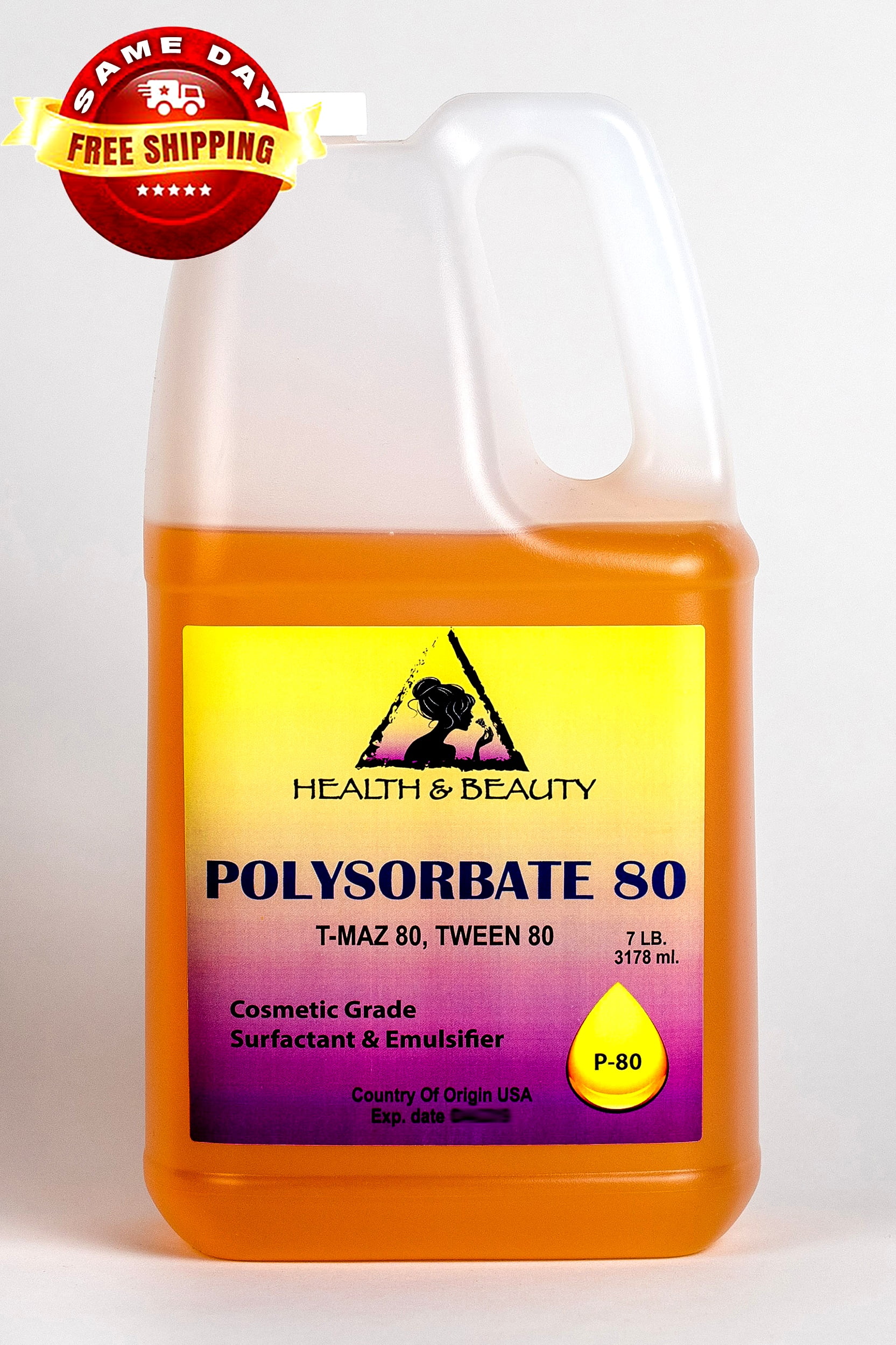 Polysorbate 80, Tween 80