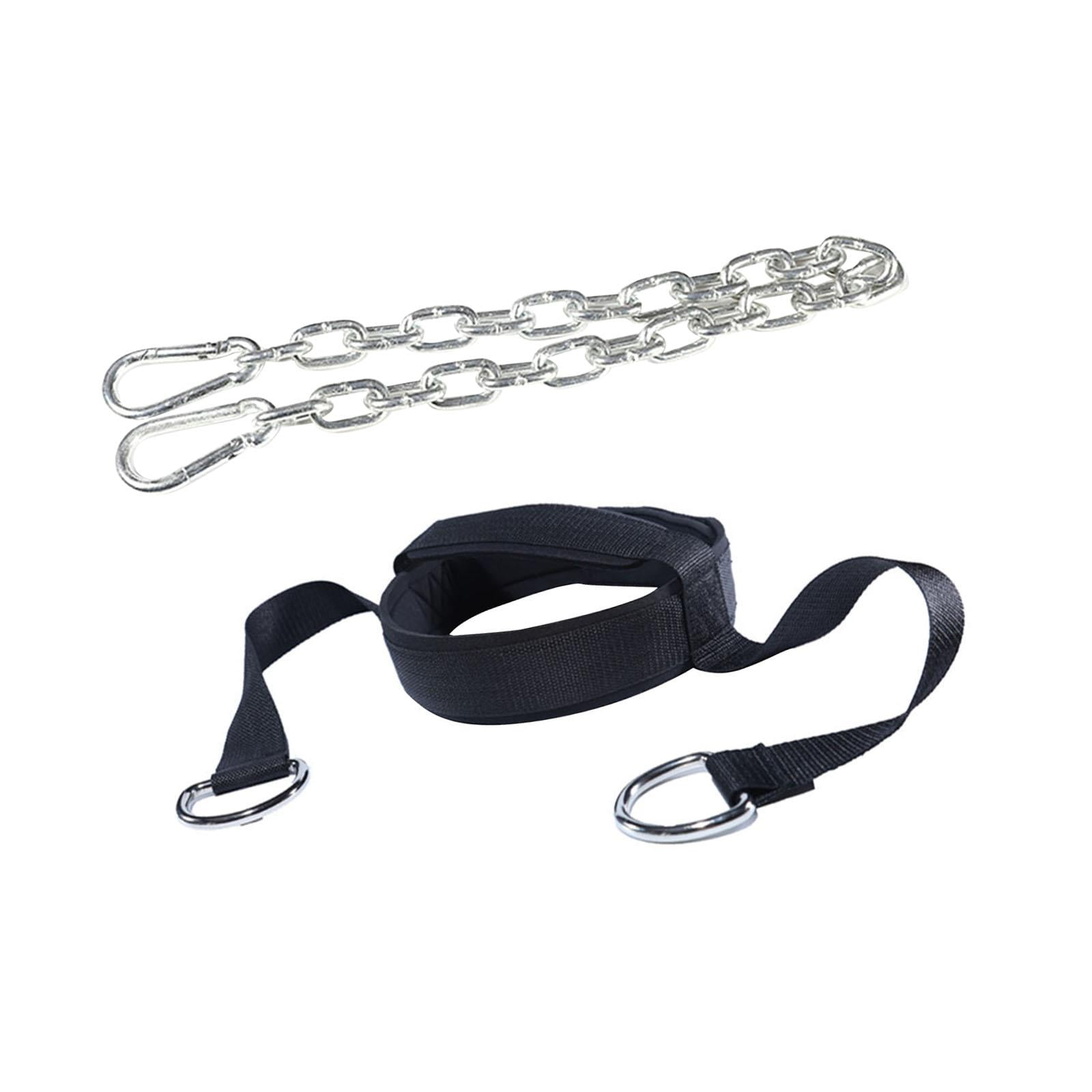 Neck Harness Weight Lifting Neck Exercise Equipment with Steel Chain