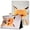 Cute Fox, variant on New iPad Air 3rd Generation Case, iPad Pro 10.5 Inch Case, Allytech Smart Cover Auto Sleep Wake Stand Folio Flip Cards Pencil Holder Wallet Case for 10.5 Inch iPad Air 3, iPad Pro 10.5, Mandala