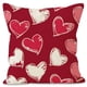 thumbnail image 1 of TUWABEII Regalos de San Valentín Funda de almohada con estampado de amor multicolor para fiestas navideñas Decoración de sofá Funda de almohada Funda de cojín de lino Regalos para mujeres, 1 of 5