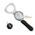 thumbnail image 1 of Stainless Steel Body Fat Caliper Fat Thickness Tester Fat Measurement Clip Fitness Gym Home Use Tool ,Wide Applications, 1 of 6