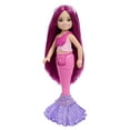 thumbnail image 6 of Barbie Chelsea Mermaid Small Doll with Pink Hair & Removable Hair Accessory, 6-inch Toy, 6 of 7