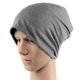 thumbnail image 4 of Unisex Baggy Beanie Sombreros Cubierta completa Elástico Skull Hat Slouchy Gris Hugo Beanie sombrero, 4 of 10