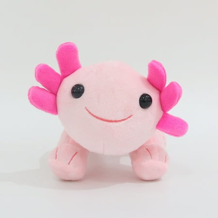 TILIYHELLO 25cm Cute Stand Axolotl Stuffed Animal Plush Toy Pink ...