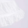 thumbnail image 7 of Aunavey Girls' 3 Hoops Petticoat Full Slip Flower Girl Crinoline Skirt for 4-7 Years, 7 of 7
