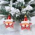 thumbnail image 3 of 2pcs/set Christmas Tree Hanging Ornament Red White Candy Cane Pendant Navidad Home Xmas Gifts New Year Christmas Decor 2024, 3 of 5
