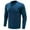 Blue, variant on Odeerbi Mens Shirts 2025 Long Sleeve Shirts Crew Neck Pullover Sweater Solid Color Top Brown