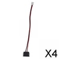 thumbnail image 1 of Paquete de 2-4 cables de alimentación Baoblaze USB C hembra A 2 pines, 1 of 8