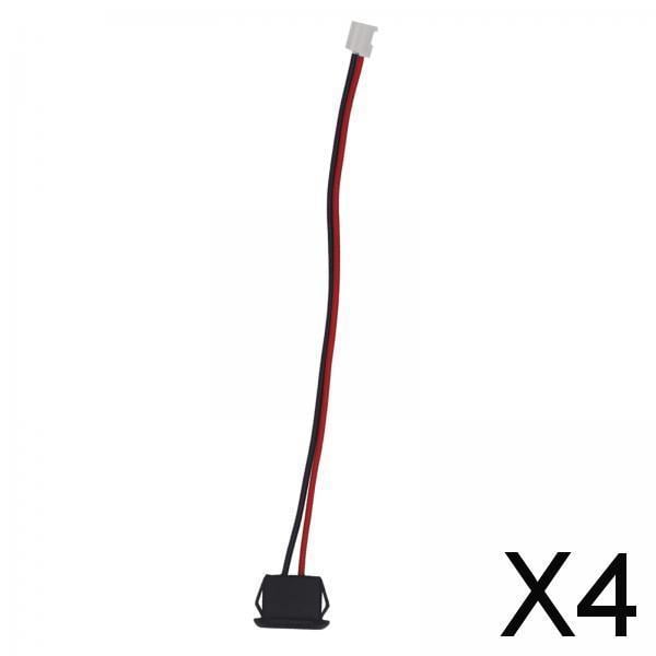 Paquete de 2-4 cables de alimentación Baoblaze USB C hembra A 2 pines