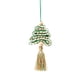 thumbnail image 4 of Adornos navideños colgantes, artesanías, exhibiciones, decoraciones de Año Nuevo hechas a mano Verde, 4 of 7
