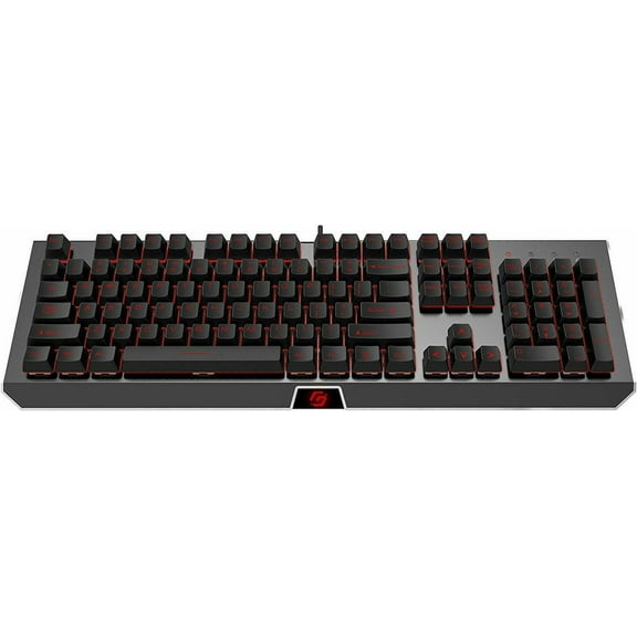 LED Backlit Gaming Keyboard USB Wired Multimedia Mechanical Feel Keyboard for Primer Gaming Office