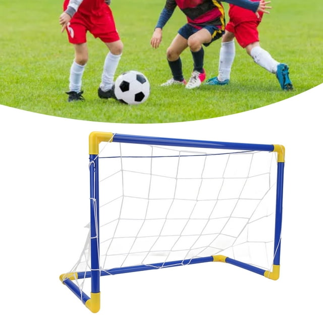 Juguete de Meta de Fútbol de Plásstico, Conjunto de Desmonteje de Bricolaje para Niños Livianos de fútbol para niños establecidos interiores