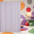 thumbnail image 2 of Erosebridal Abstract Striped Shower Curtain 72Wx72L,Geometric Line Bathroom Curtain, 2 of 5