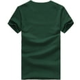 thumbnail image 4 of Men's T Shirt Short Sleeve Crew Neck T-Shirt Casual Summer Classic Basic Tee Shirts, 4 of 4